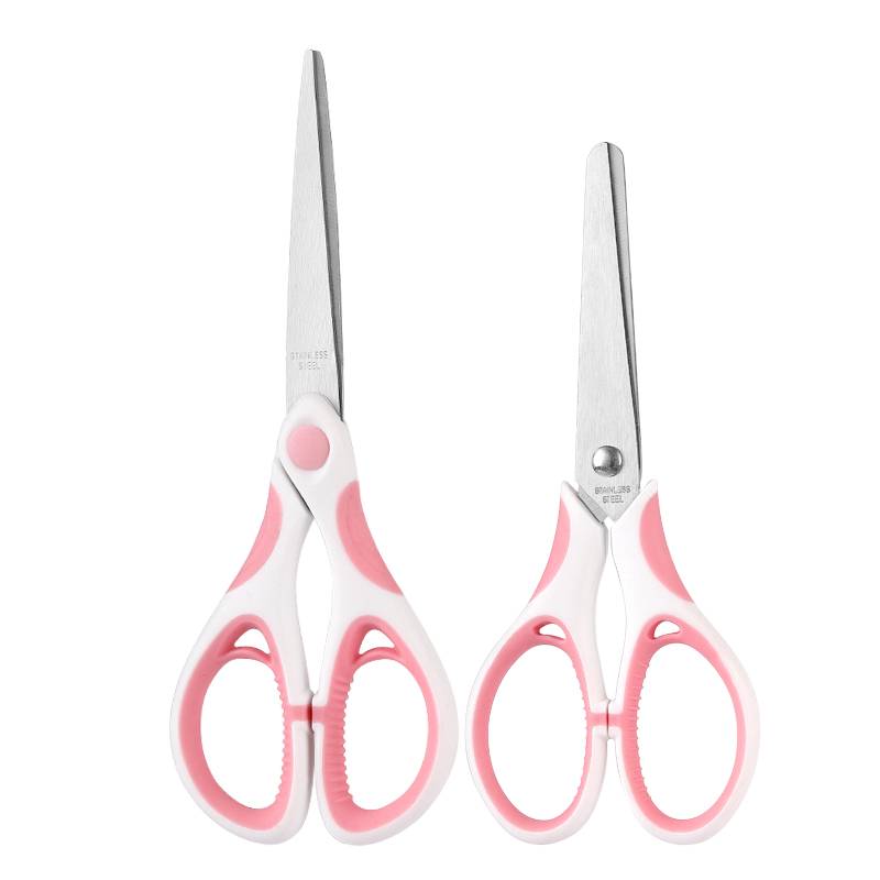 Household Scissors-PS09 High Quality 2CR13 Stainless Steel 5.5 Inch DIY Household Scissors with Multi-Purpose Cutting Edge