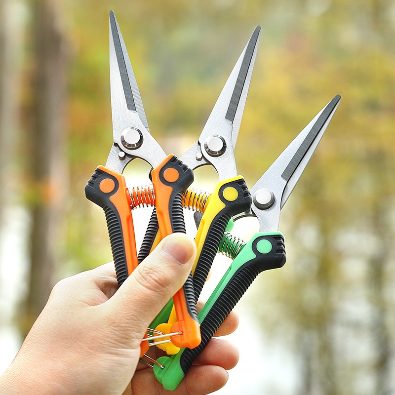 8 Inch Pruning & Harvesting Scissors | ODM / OEM Garden Tools